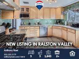 Arvada Home for Sale : 13812 West 68th Way Arvada CO 80004 - Ralston Valley Neighborhood : RE/MAX Arvada Colorado Real Estate Agents