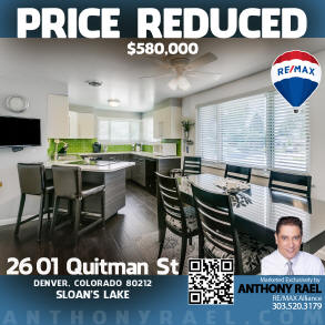 2601 Quitman St | Denver CO 80212 | Sloans Lake