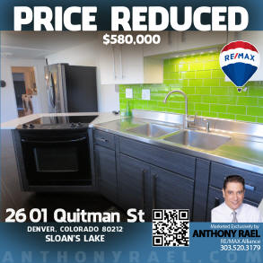 2601 Quitman St | Denver CO 80212 | Sloans Lake