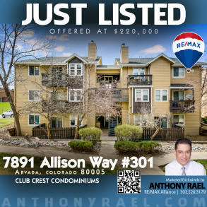 7891 Allison Way #301 | Arvada CO 80005 | Club Crest Condominiums