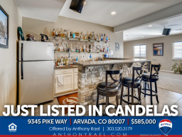 9345 Pike Way Arvada CO 80007 Sprawling Ranch Home with Walkout Basement & Mountain Views in Candelas